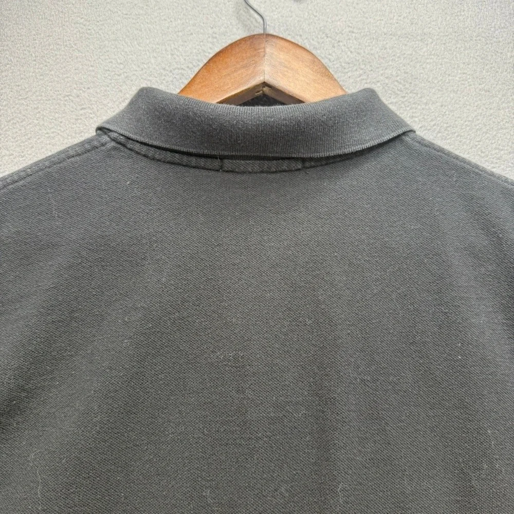 Polo Ralph Lauren Long Sleeve Polo Shirt Classic Fit XL Black Red Pony Logo